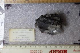 Gypsum with Cerussite