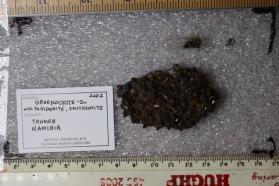 Greenockite-Zn with Siderite-Fe (2 pieces)