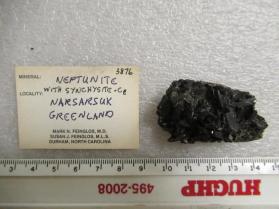 Neptunite with Synchysite-Ce