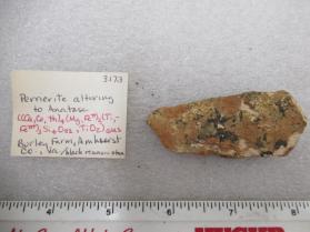 Perrierite altering to Anatase