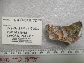 Haycockite