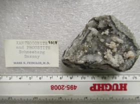 Xanthoconite with Proustite