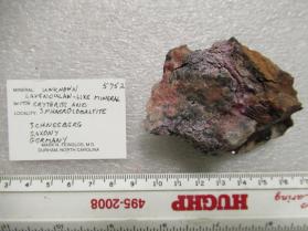 Unknown Lavendulan-Like W/Erythrite
