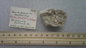 Quartz @ Cookeite, Anorthoclose