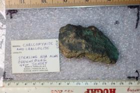 Chalcopyrite with Chalcocite