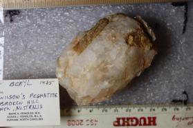 Beryl with Quartz