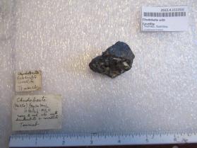 Chudobaite with Covellite