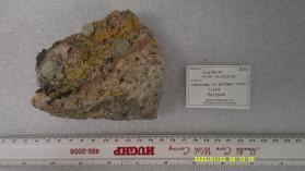 Fluorite with Mimetite