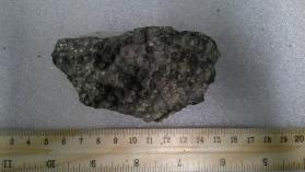 Marcasite on Calcite