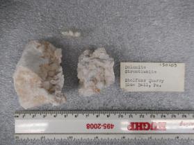 Strontianite, Dolomite