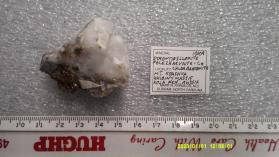 Strontiofluorite with Polezhaevaite, Chlorbartonite