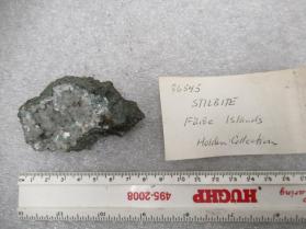 Stilbite with Celadonite and Heulandite