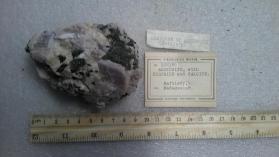 Anhydrite with CALCITE and DIOPSIDE