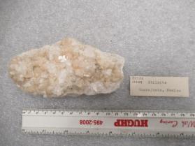 Stilbite with CALCITE and Laumontite