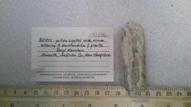 Beryl yellow crystal