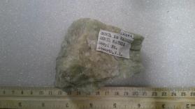 Beryl in massive beryl matrix