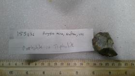Pyrrhotite in triphylite