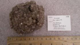 Silver with Calcite