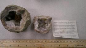 Dolomite with CALCITE and Goethite and HEMATITE and Quartz