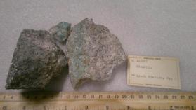 Turquoise with Muscovite and Quartz