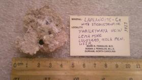 Laplandite-Ce with Steenstrupine
