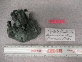 epidote with calcite
