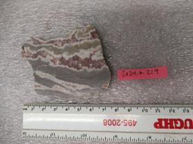 sandstone with quartz/feldspar veins