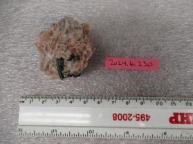 diopside in calcite