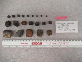 limonite pseudo pyrite