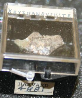 Kryzhanovskite