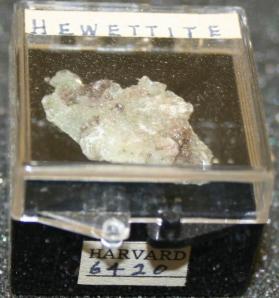 Hewettite