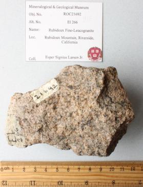 Rubidoux Fine-Leucogranite