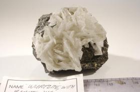 Wurtzite with Barite