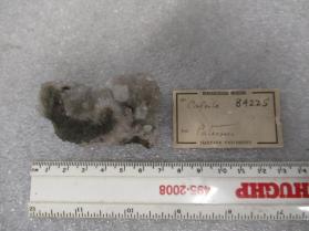 CALCITE with Apophyllite and Quartz