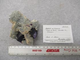 BARITE with FLUORITE