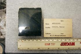 Antigorite, cut and polished