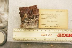 Vanadinite and Descloizite crystals on matrix