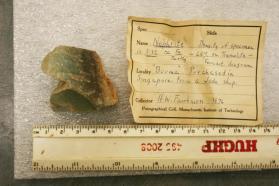 Actinolite var. Nephrite Jade, carved sample
