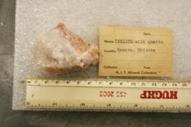 Inesite with Quartz