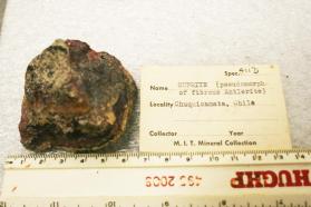 Cuprite ps. after fibrous Antlerite