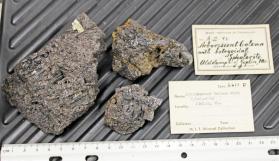 Arborescent Galena with botryoidal Sphalerite