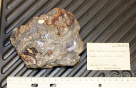 Galena altering to Anglesite