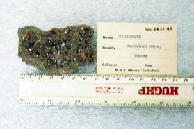 Sphalerite var. "Ruby Jack"