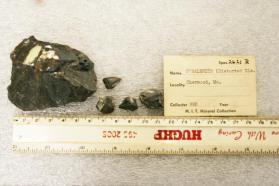 Sphalerite individual crystals