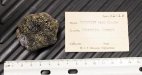 Proustite crystals with Pyrite crystals