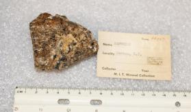 Corundum var. Sapphire with Mica in matrix