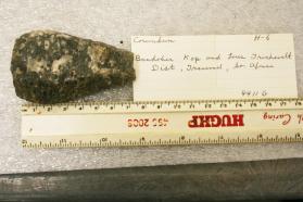 Corundum crystals