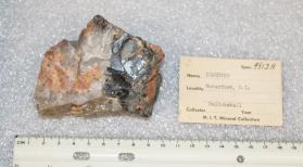 Ilmenite in Quartz with Microcline