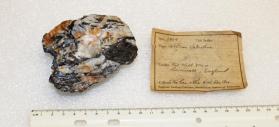 Wolframite in Quartz