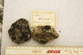 Axinite and Arsenopyrite